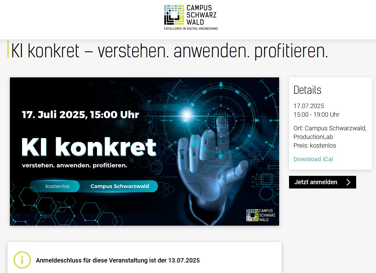 AI-MATTERS bei "KI Konkret"